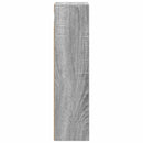 vidaXL Fürdőszobai faliszekrény Szürke Sonoma 20 x 16 x 62,5 cm