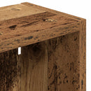 vidaXL Fürdőszobai faliszekrény Öreg fa 20 x 16 x 62,5 cm Mérnöki fa