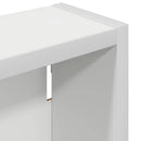 vidaXL Fürdőszobai faliszekrény Fehér 30 x 10 x 50 cm Mérnöki fa