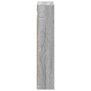 vidaXL Fürdőszobai faliszekrény Szürke Sonoma 30 x 10 x 50 cm