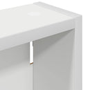 vidaXL Fürdőszobai faliszekrény Fehér 30 x 10 x 60,5 cm Mérnöki fa