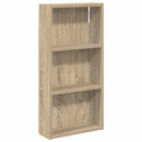 vidaXL Fürdőszobai faliszekrény Sonoma tölgy 30 x 10 x 60,5 cm