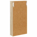 vidaXL Fürdőszobai faliszekrény Sonoma tölgy 30 x 10 x 60,5 cm