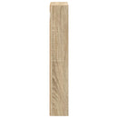 vidaXL Fürdőszobai faliszekrény Sonoma tölgy 30 x 10 x 60,5 cm