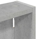 vidaXL Fürdőszobai faliszekrény Beton Szürke 30 x 10 x 60,5 cm