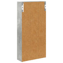 vidaXL Fürdőszobai faliszekrény Beton Szürke 30 x 10 x 60,5 cm