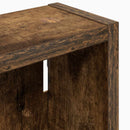 vidaXL Fürdőszobai faliszekrény Füstölt Tölgy 30 x 10 x 60,5 cm