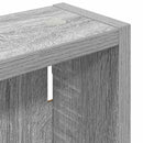 vidaXL Fürdőszobai faliszekrény Szürke Sonoma 30 x 10 x 60,5 cm