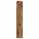 vidaXL Fürdőszobai faliszekrény Öreg fa 30 x 10 x 60,5 cm Mérnöki fa