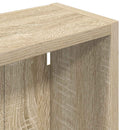 vidaXL Fürdőszobai faliszekrény polcokkal Sonoma tölgy 30 x 14 x 70 cm