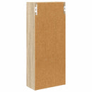 vidaXL Fürdőszobai faliszekrény polcokkal Sonoma tölgy 30 x 14 x 70 cm