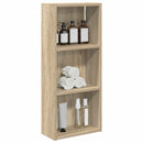 vidaXL Fürdőszobai faliszekrény polcokkal Sonoma tölgy 30 x 14 x 70 cm