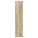 vidaXL Fürdőszobai faliszekrény polcokkal Sonoma tölgy 30 x 14 x 70 cm