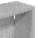 vidaXL Fürdőszobai faliszekrény polcokkal Beton Szürke 30 x 14 x 70 cm