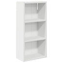 vidaXL Fürdőszobai faliszekrény Fehér 30 x 16 x 62,5 cm Mérnöki fa