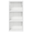 vidaXL Fürdőszobai faliszekrény Fehér 30 x 16 x 62,5 cm Mérnöki fa