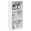 vidaXL Fürdőszobai faliszekrény Fehér 30 x 16 x 62,5 cm Mérnöki fa