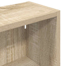 vidaXL Fürdőszobai faliszekrény Sonoma tölgy 30 x 16 x 62,5 cm