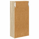 vidaXL Fürdőszobai faliszekrény Sonoma tölgy 30 x 16 x 62,5 cm