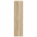 vidaXL Fürdőszobai faliszekrény Sonoma tölgy 30 x 16 x 62,5 cm