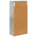 vidaXL Fürdőszobai faliszekrény Beton Szürke 30 x 16 x 62,5 cm