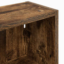 vidaXL Fürdőszobai faliszekrény Füstölt Tölgy 30 x 16 x 62,5 cm
