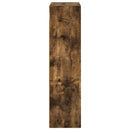 vidaXL Fürdőszobai faliszekrény Füstölt Tölgy 30 x 16 x 62,5 cm