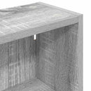 vidaXL Fürdőszobai faliszekrény Szürke Sonoma 30 x 16 x 62,5 cm