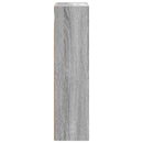 vidaXL Fürdőszobai faliszekrény Szürke Sonoma 30 x 16 x 62,5 cm