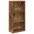 vidaXL Fürdőszobai faliszekrény Öreg fa 30 x 16 x 62,5 cm Mérnöki fa