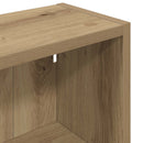 vidaXL Fürdőszobai faliszekrény Művészi tölgy 30 x 16 x 62,5 cm