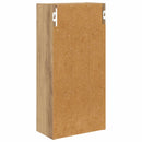 vidaXL Fürdőszobai faliszekrény Művészi tölgy 30 x 16 x 62,5 cm