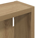 vidaXL Fürdőszobai faliszekrény Művészi tölgy 40 x 10 x 50 cm