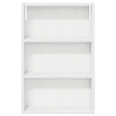 vidaXL Fürdőszobai faliszekrény Fehér 40 x 10 x 60,5 cm Mérnöki fa