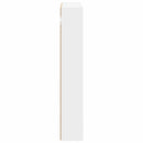 vidaXL Fürdőszobai faliszekrény Fehér 40 x 10 x 60,5 cm Mérnöki fa