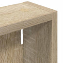 vidaXL Fürdőszobai faliszekrény Sonoma tölgy 40 x 10 x 60,5 cm