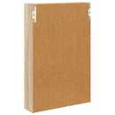vidaXL Fürdőszobai faliszekrény Sonoma tölgy 40 x 10 x 60,5 cm