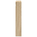 vidaXL Fürdőszobai faliszekrény Sonoma tölgy 40 x 10 x 60,5 cm