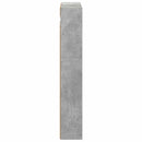 vidaXL Fürdőszobai faliszekrény Beton Szürke 40 x 10 x 60,5 cm