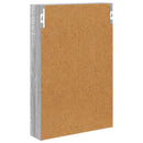 vidaXL Fürdőszobai faliszekrény Szürke Sonoma 40 x 10 x 60,5 cm