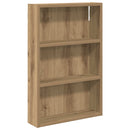 vidaXL Fürdőszobai faliszekrény Művészi tölgy 40 x 10 x 60,5 cm