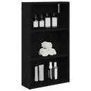 vidaXL Fürdőszobai faliszekrény Fekete Tölgy 40 x 14 x 70 cm
