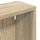 vidaXL Fürdőszobai faliszekrény polcokkal Sonoma tölgy 40 x 14 x 70 cm