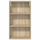 vidaXL Fürdőszobai faliszekrény polcokkal Sonoma tölgy 40 x 14 x 70 cm
