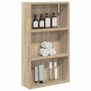 vidaXL Fürdőszobai faliszekrény polcokkal Sonoma tölgy 40 x 14 x 70 cm