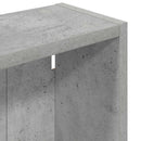 vidaXL Fürdőszobai faliszekrény polcokkal Beton Szürke 40 x 14 x 70 cm