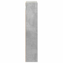 vidaXL Fürdőszobai faliszekrény polcokkal Beton Szürke 40 x 14 x 70 cm