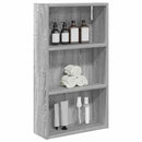vidaXL Fürdőszobai faliszekrény Szürke Sonoma 40 x 14 x 70 cm