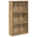 vidaXL Fürdőszobai faliszekrény Kézműves Tölgy 40 x 14 x 70 cm