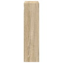 vidaXL Fürdőszobai faliszekrény Sonoma tölgy 40 x 16 x 62,5 cm